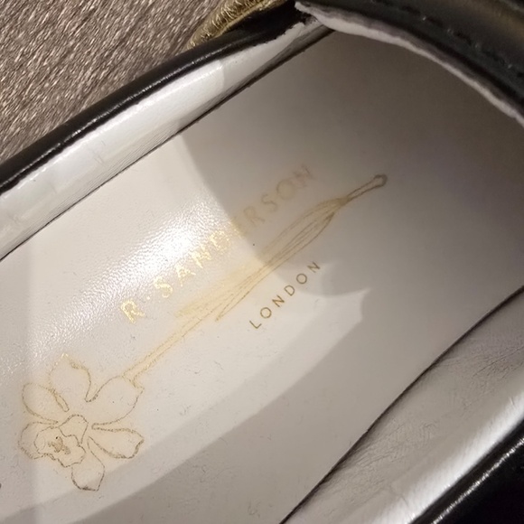 R.SANDERSON LONDON - Women's Loafers, Size 7, Black - Picture 4 of 7